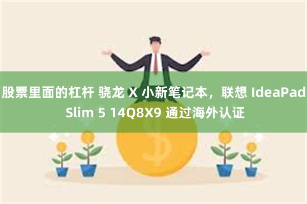 股票里面的杠杆 骁龙 X 小新笔记本，联想 IdeaPad Slim 5 14Q8X9 通过海外认证