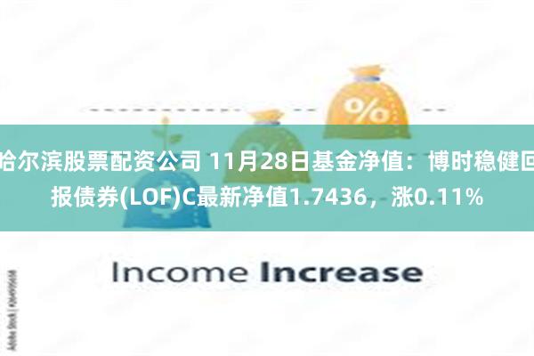 哈尔滨股票配资公司 11月28日基金净值：博时稳健回报债券(LOF)C最新净值1.7436，涨0.11%