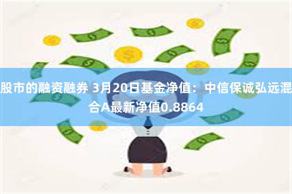 股市的融资融券 3月20日基金净值：中信保诚弘远混合A最新净值0.8864